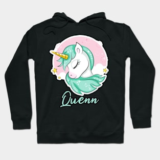 Quenn Unicorn Tshirt Design Hoodie